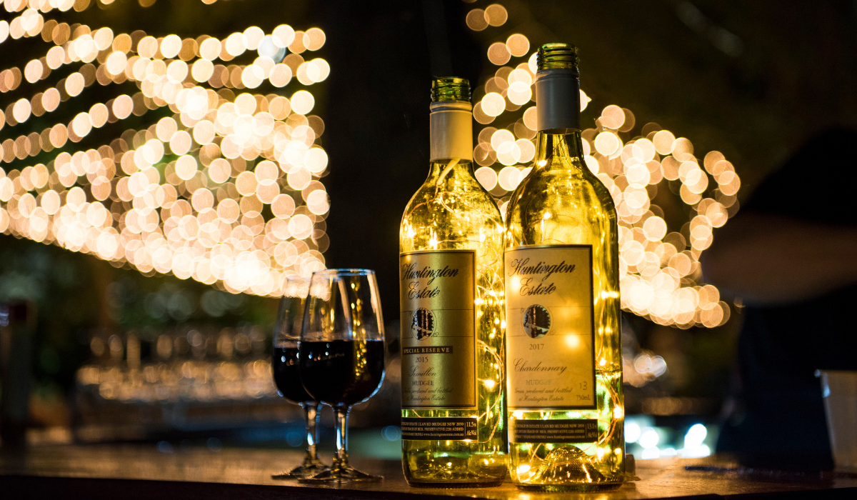 Huntington Estate wine. Photo Credit: Huntington Estate