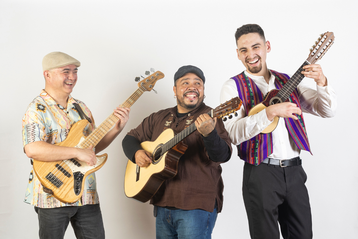 El Camino. L-R César Marin, Marco Antonio Carvajal and Eduardo Rodriguez Photo credit: Teniola Komolafe