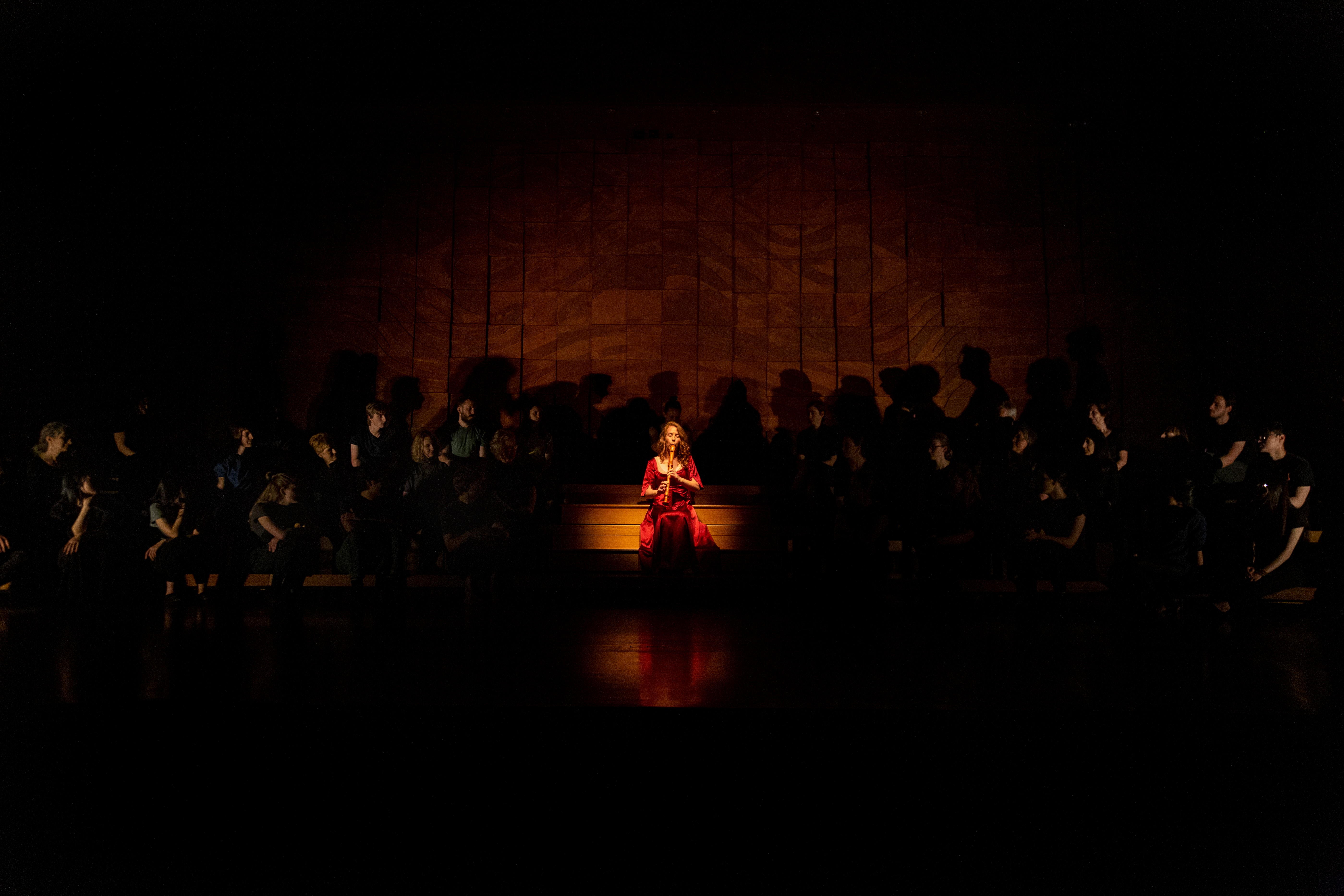 Genevieve Lacey in Soliloquy for Sydney Festival Photo credit: Pia Johnson